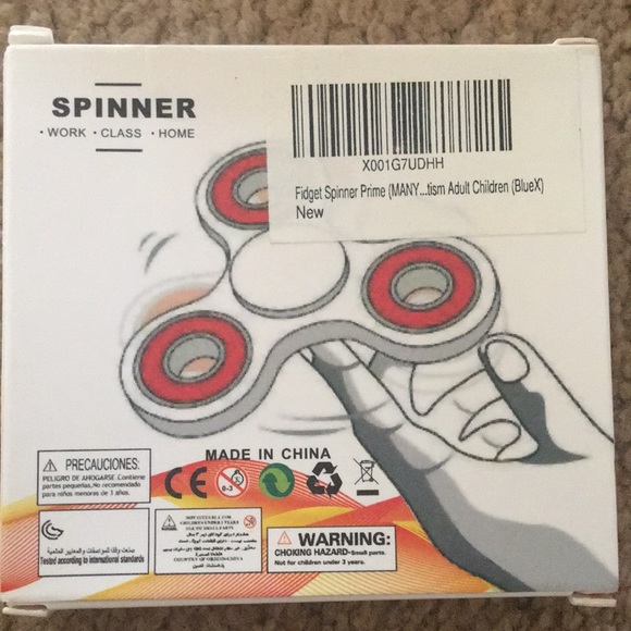 Fidget Spinner Blue - Picture 2 of 3